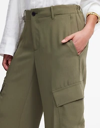 Tall Pull-On Utility Cargo Pants in Crepe | Madewell