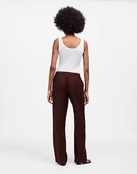 The Easy Pull-On Pant 100% Linen | Madewell