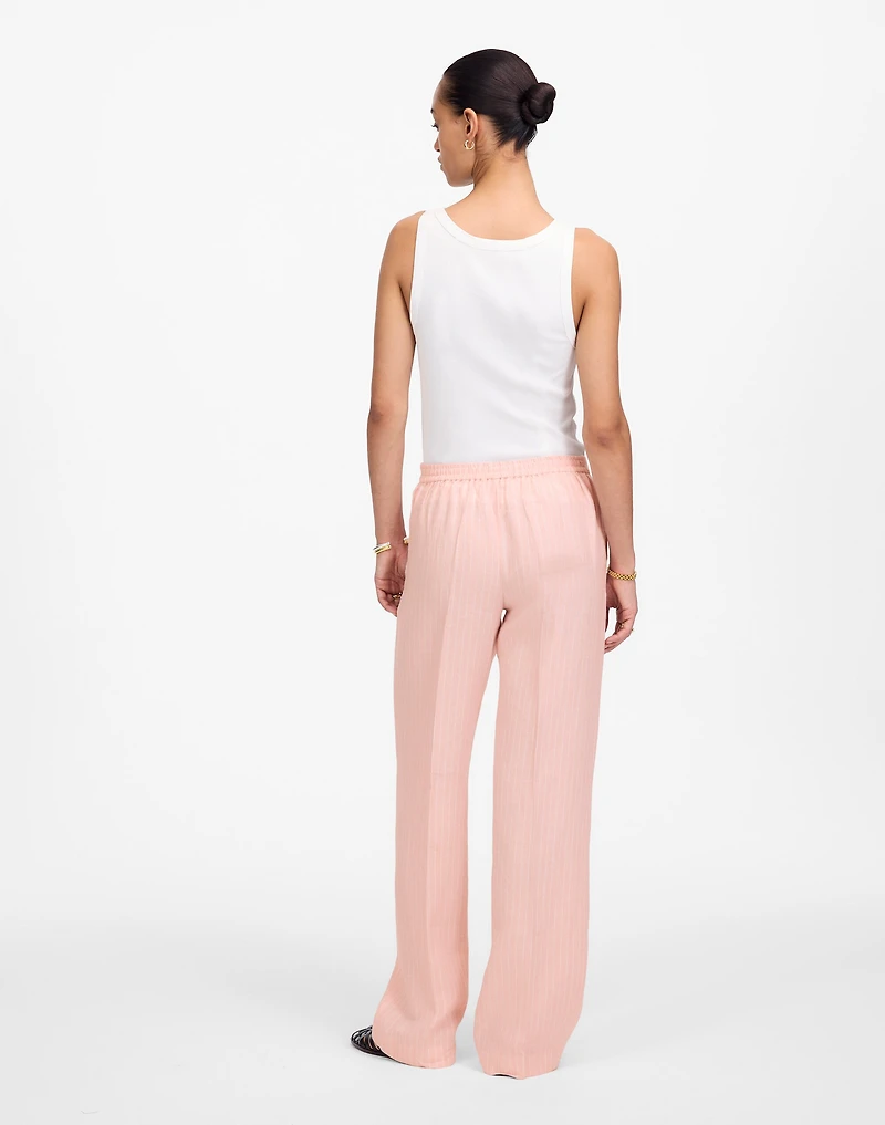 The Easy Pull-On Pant 100% Linen | Madewell
