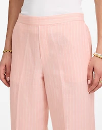 The Tall Easy Pull-On Pant in 100% Linen | Madewell