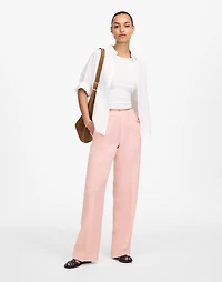The Easy Pull-On Pant 100% Linen | Madewell