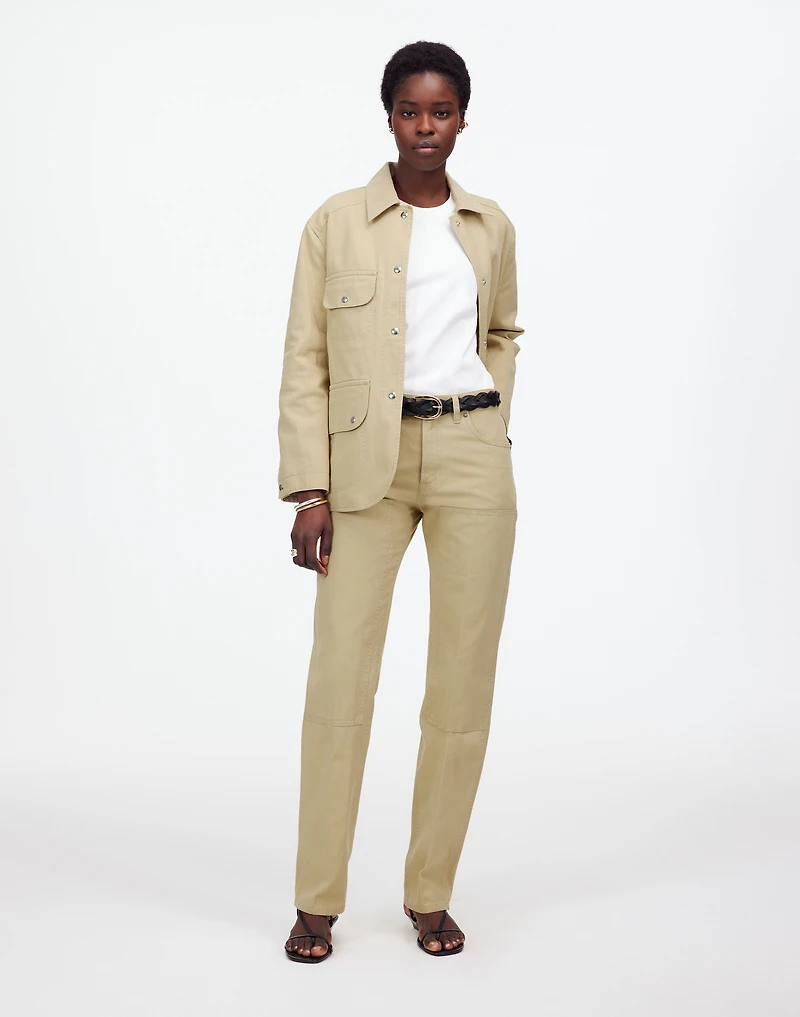 The Dean Easy Straight Pant | Madewell