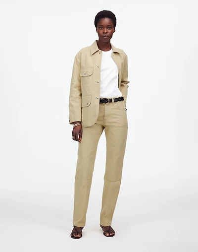 The Dean Easy Straight Pant | Madewell