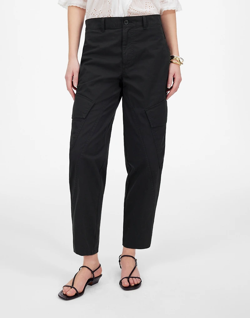 The Barrel-Leg Utility Pant Garment-Dyed Twill | Madewell