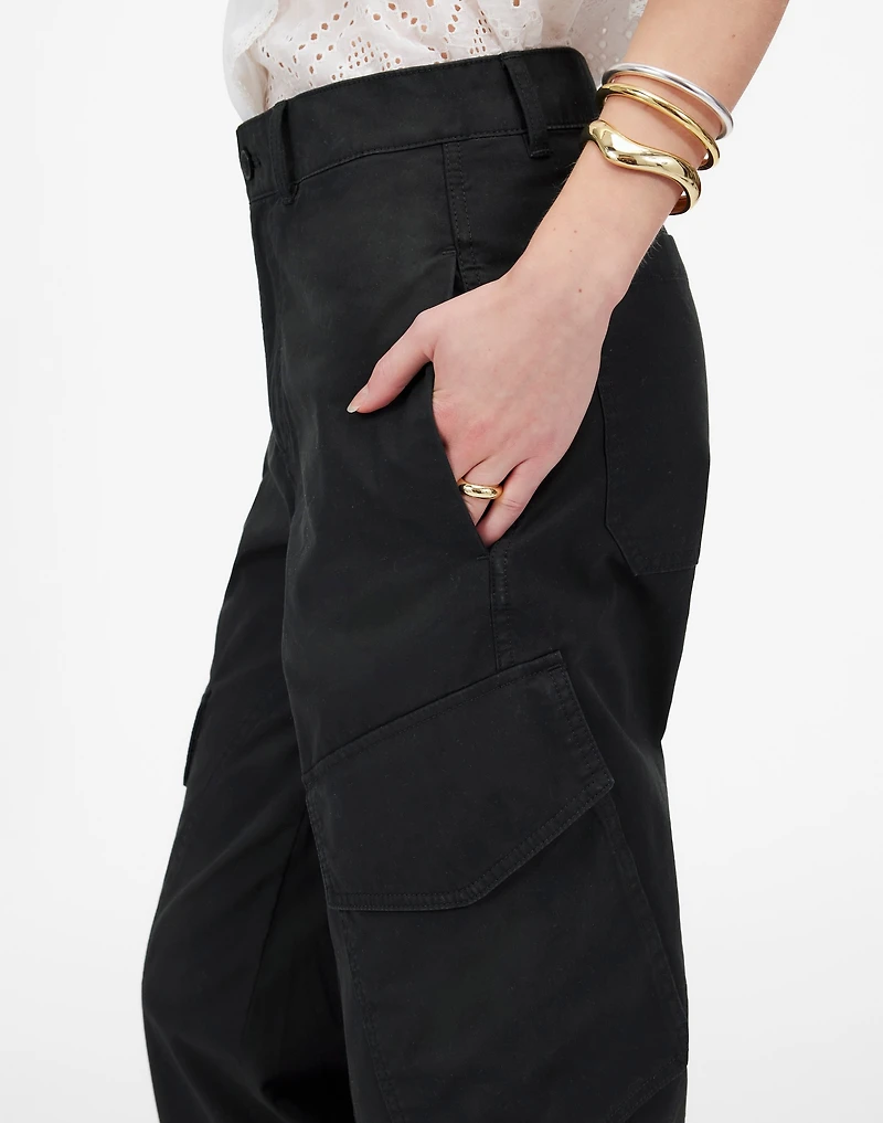 The Barrel-Leg Utility Pant Garment-Dyed Twill | Madewell