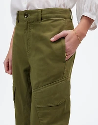 The Barrel-Leg Utility Pant Garment-Dyed Twill | Madewell
