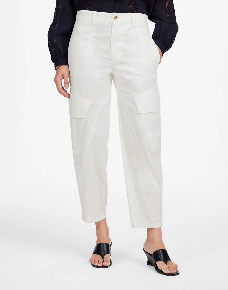 The Barrel-Leg Utility Pant in Garment-Dyed Twill | Madewell