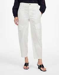 The Barrel-Leg Utility Pant in Garment-Dyed Twill | Madewell