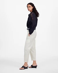 The Barrel-Leg Utility Pant in Garment-Dyed Twill | Madewell