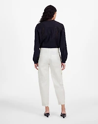 The Barrel-Leg Utility Pant in Garment-Dyed Twill | Madewell