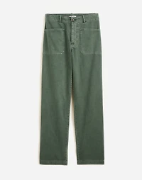 The Taper-Leg Utility Pant in Garment-Dyed Twill | Madewell