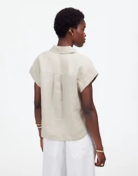 Boxy Cargo-Pocket Button-Up Shirt | Madewell