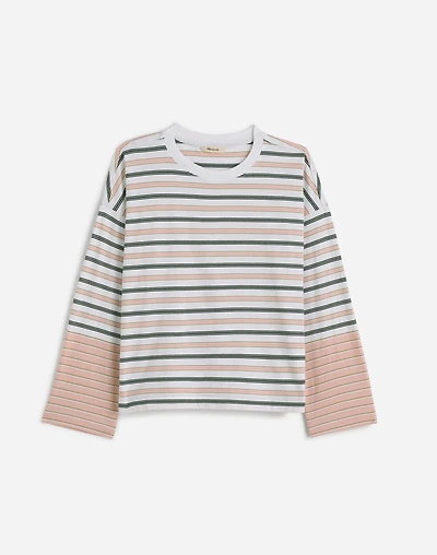Easy Crewneck Long-Sleeve Tee | Madewell