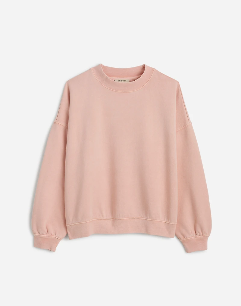 Relaxed Mockneck Sweatshirt | Madewell