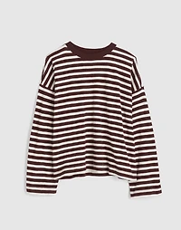 Easy Crewneck Long-Sleeve Tee | Madewell