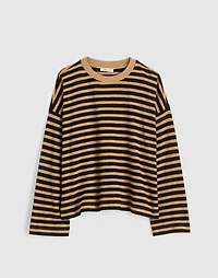 Easy Crewneck Long-Sleeve Tee