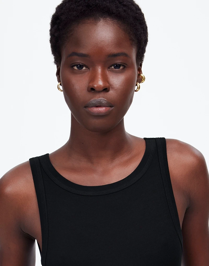 (Re)generative Cotton Essential High-Neck Tank