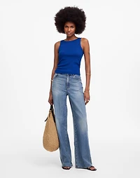 Re)generative Cotton Essential High-Neck Tank | Madewell
