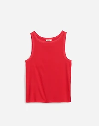 (Re)generative Cotton Essential High-Neck Tank | Madewell