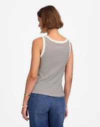 Re)generative Cotton Essential High-Neck Tank | Madewell