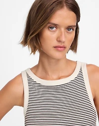 Re)generative Cotton Essential High-Neck Tank | Madewell