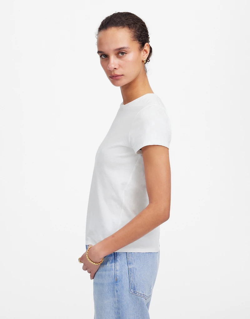 Essential Slim Tee Lightweight Cotton | Madewell