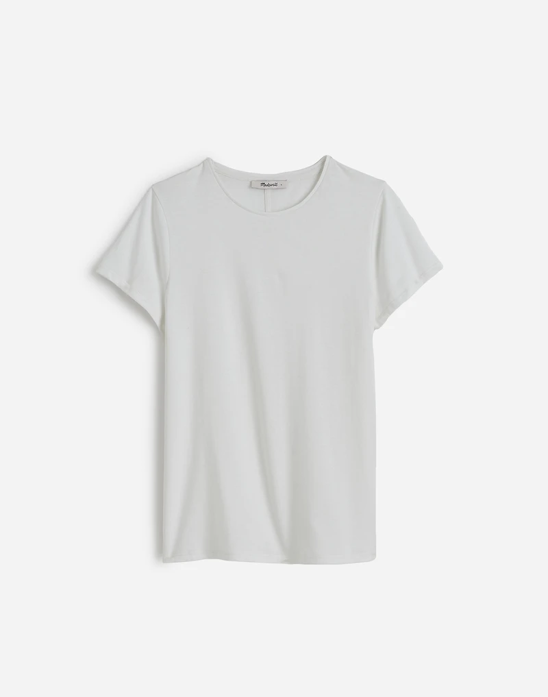 Essential Slim Tee Lightweight Cotton | Madewell