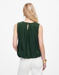 Sleeveless Crewneck Bubble Top | Madewell