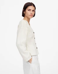 Darted Cardigan Sweatshirt | Madewell