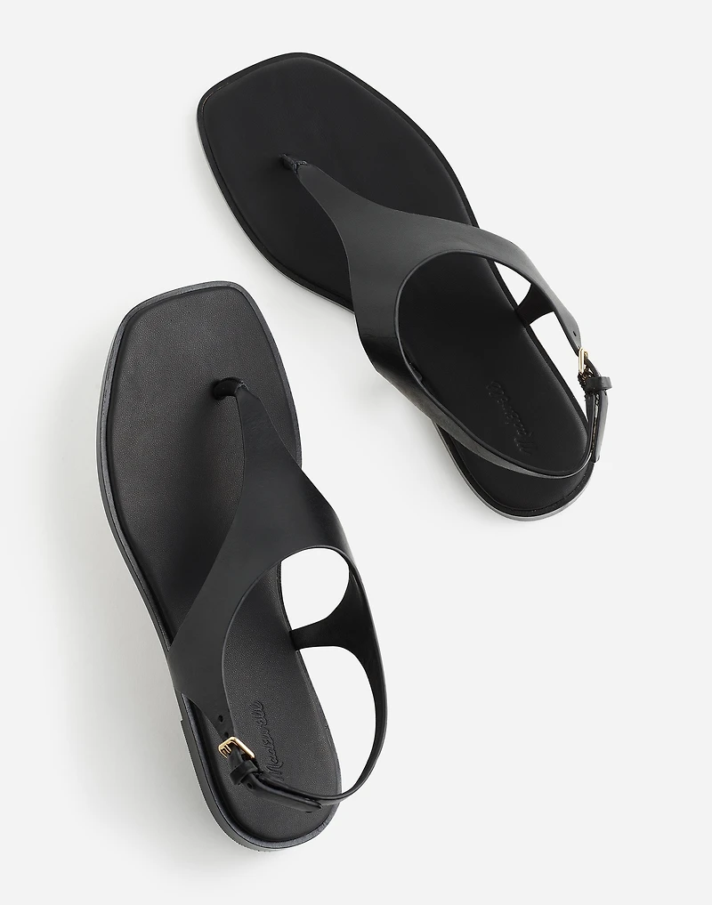 The Kira Covered Thong Sandal | Madewell