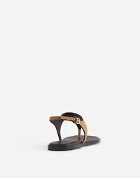 The Kira Covered Thong Sandal | Madewell