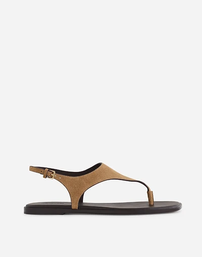 The Kira Covered Thong Sandal | Madewell