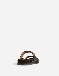 The Dara Double-Strap Slide Sandal | Madewell