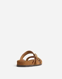 The Dara Double-Strap Slide Sandal | Madewell