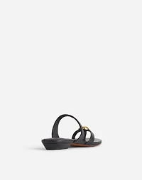 The Mila Organic Hardware Thong Slide Sandal | Madewell