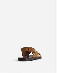 The Tuley Crossover Sandal | Madewell