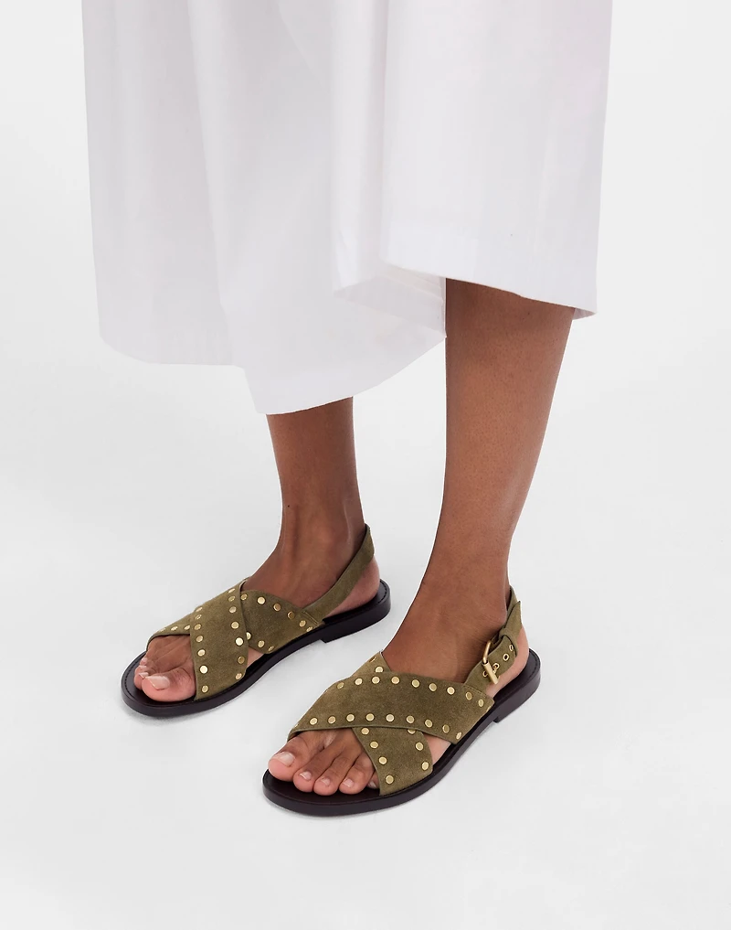The Tuley Crossover Sandal | Madewell