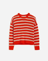 Linen Drop-Shoulder Sweater | Madewell