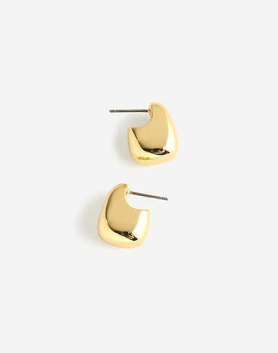 Sculptural Mini Statement Hoop Earrings | Madewell