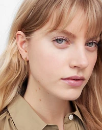 Chain Fringe Stud Earrings | Madewell