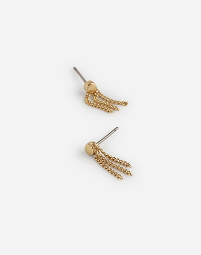 Chain Fringe Stud Earrings | Madewell