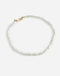 Elongated Pearl Choker Necklace | Madewell