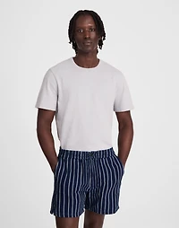 Indigo Stripe Everywear Shorts | Madewell