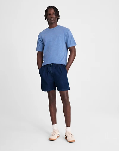 Indigo-Dyed Everywear Shorts | Madewell