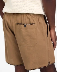 Blanket Stitch Everywear Shorts | Madewell