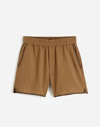 Blanket Stitch Everywear Shorts | Madewell