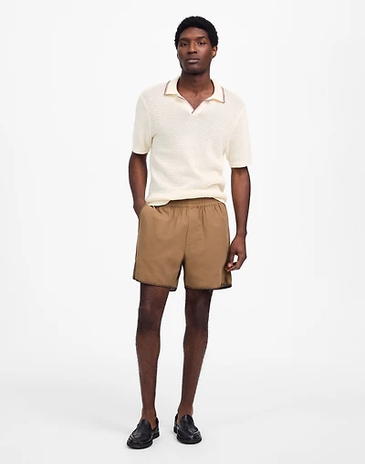Blanket Stitch Everywear Shorts | Madewell
