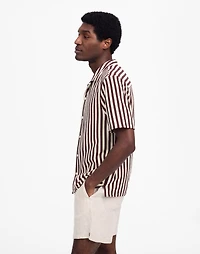 The Textured Knit Camp-Collar Shirt | Madewell
