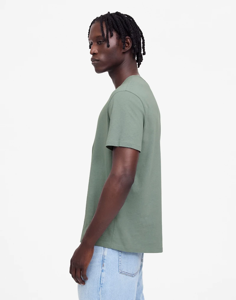 Allday Tee Cotton-Linen Blend | Madewell