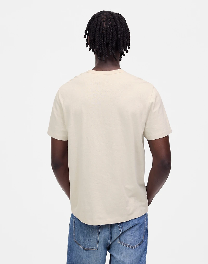 Allday Tee Cotton-Linen Blend | Madewell